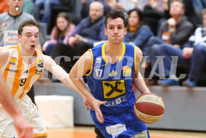 Basketball ABL 2016/17, Grunddurchgang 24.Runde BK Dukes Klosterneuburg vs. UBSC Graz


