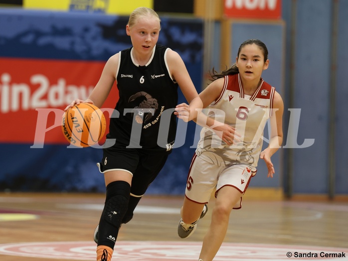 Basketball Superliga 2024/25, SLWU14 Traiskirchen Lionesses vs. ATUS Gratkorn Scorpions


