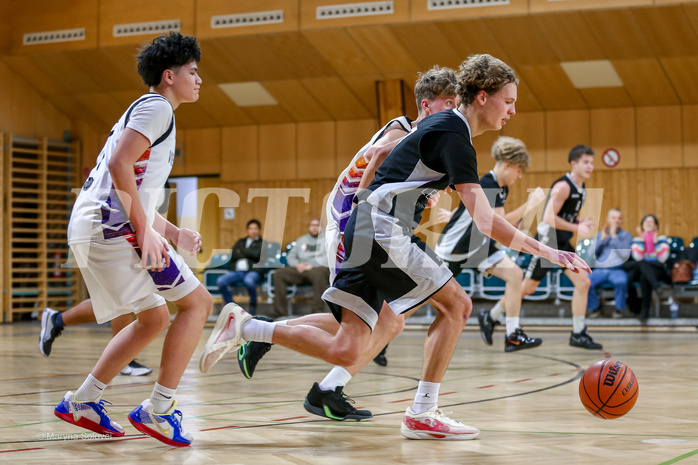 01.02.2025 Österreichischer Basketballverband 2024/25, SLMU16, Post SV Wien vs. BBC Nord Dragonz