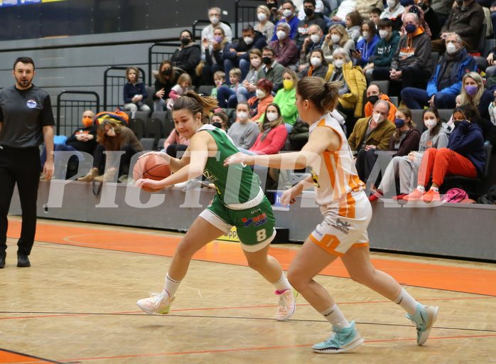 Basketball Damen Superliga 2021/22, Grunddurchgang 10.Runde BK Duchess Klosterneuburg vs. UBI Graz


