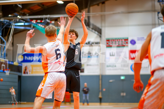 14.12.2024 Österreichischer Basketballverband 2024/25, SLMU16, Basket Dukes vs. Raiders Tirol BLACK
