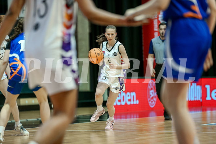 04.05.2025 Österreichischer Basketballverband 2024/25, SLWU19 Vienna United vs. DBB Basketgirls Wels