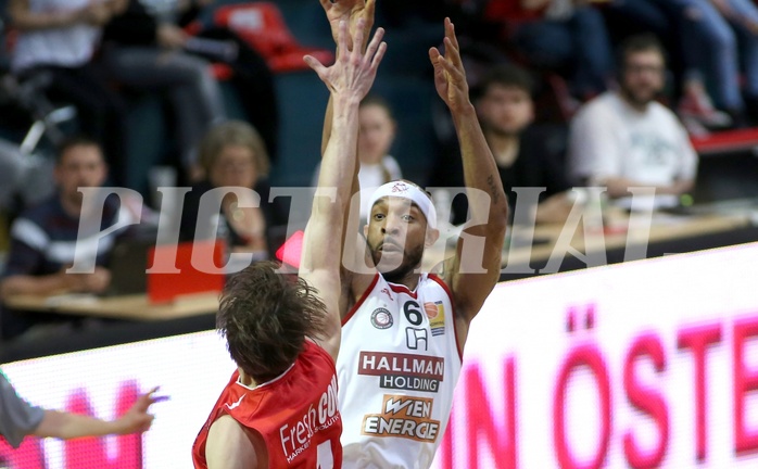 Basketball ABL 2016/17, Playoff VF Spiel 3 BC Vienna vs. WBC Wels