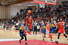Basketball, Superliga 2024/25, Grunddurchgang 14.Runde, Flyers Wels vs. UBSC Graz,
