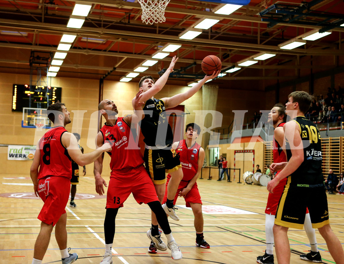 Basketball Zweite Liga 2021/22, Grunddurchgang 19.Runde Mistelbach Mustangs vs. Fürstenfeld Panthers