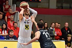 Basketball ABL 2015/16 Playoff Halbfinale Spiel 2 WBC Wels vs Traiskirchen Lions