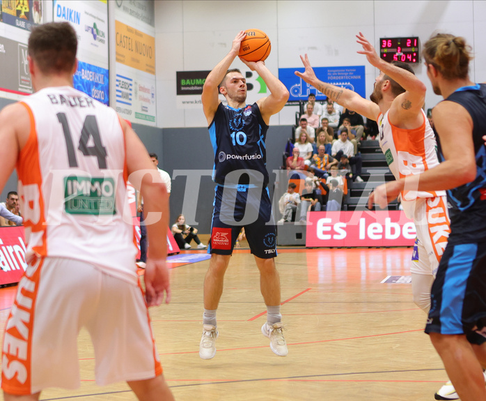 Basketball Superliga 2023/24, Grunddurchgang 4.Runde Klosterneuburg Dukes vs. Vienna Timberwolves