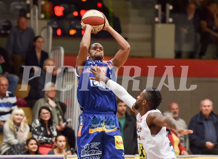 Basketball ABL 2015/16 Grunddurchgang 4.Runde WBC Wels vs Kapfenberg Bulls