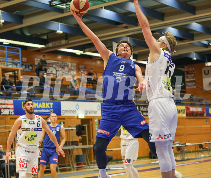 Basketball Supercup 2020/21, Grunddurchgang 13.Runde Gmunden Swans vs. D.C. Timberwolves