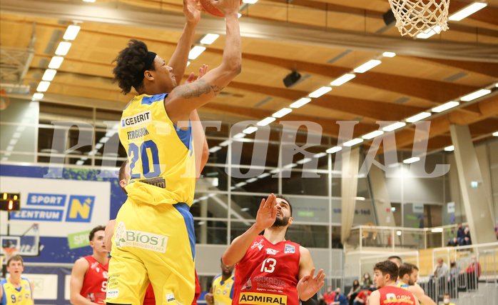 Basketball Superliga 2021/22, Grunddurchgang 17.Runde SKN St.Pölten vs. Traiskirchen Lions