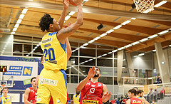 Basketball Superliga 2021/22, Grunddurchgang 17.Runde SKN St.Pölten vs. Traiskirchen Lions



