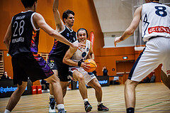 Basketball, Basketball Zweite Liga 2024/25, Grunddurchgang 3.Runde, Vienna Timberwolves, Vienna United, Ivor Kuresevic (44)