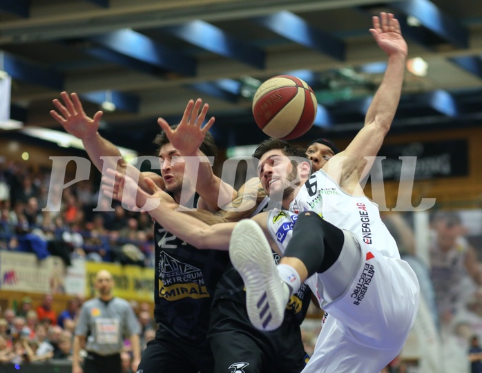 Basketball ABL 2017/18, Grunddurchgang 25.Runde Gmunden Swans vs. Traiskirchen Lions


