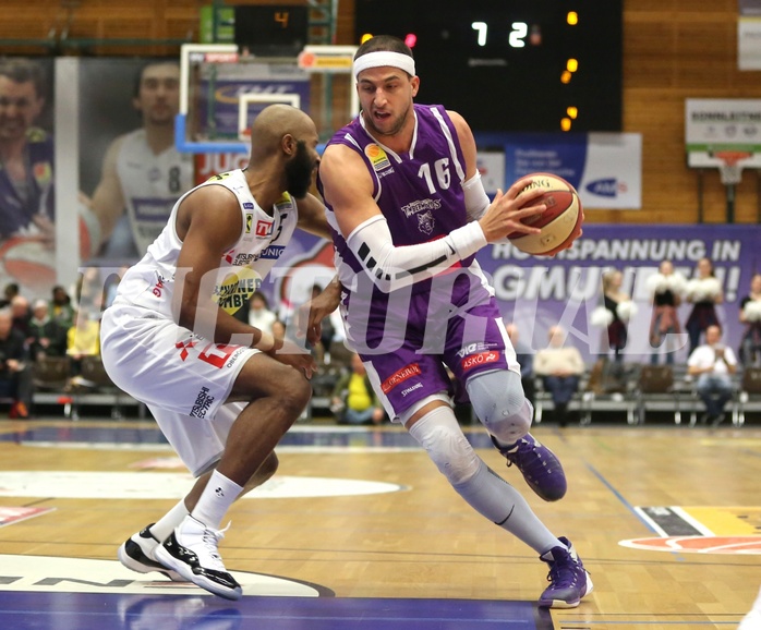 Basketball ABL 2018/19, Grunddurchgang 16.Runde Gmunden Swans vs. D.C. Timberwolves


