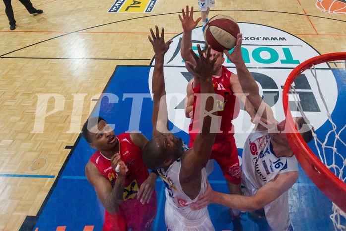 Basketball ABL 2015/16 F2 Oberwart GUNNERS vs. WBC Wels