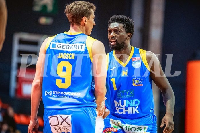 Basketball, Win2Day Superliga 2022/23, Grunddurchgang 7.Runde, BC GGMT Vienna, SKN St. Pölten, Kelvin Lewis (1)