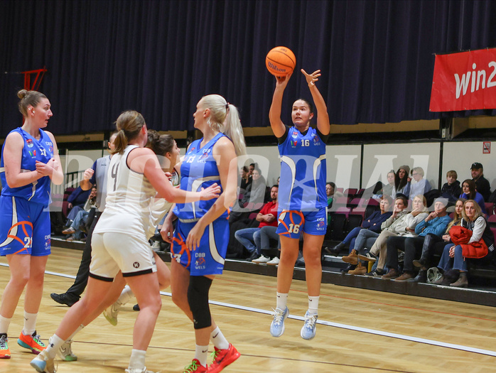 Basketball Damen Superliga 2023/24, Grunddurchgang 11.Runde Basket Flames vs. DBB Wels


