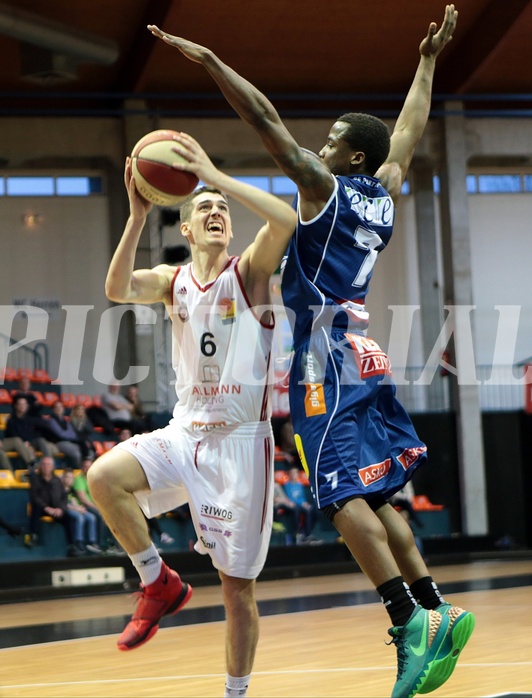 Basketball ABL 2015/16 Grunddurchgang 32.Runde BC Vienna vs Kapfenberg Bulls