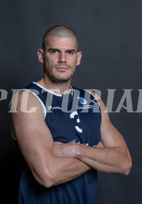 Basketball, 2.BL 2018/19, Media, BBC Nord Dragonz, Attila Hegedues (3)