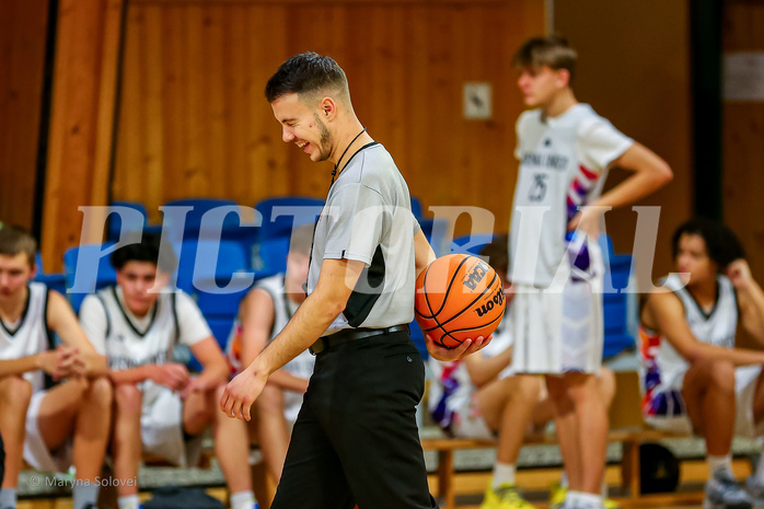 01.12.2024 Österreichischer Basketballverband 2024/25, SLMU16, Post SV Wien vs. Swarco Raiders