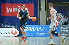 Basketball, Superliga 2023/24, Grunddurchgang 22. Runde, Flyers Wels vs. Vienna Timberwolves,