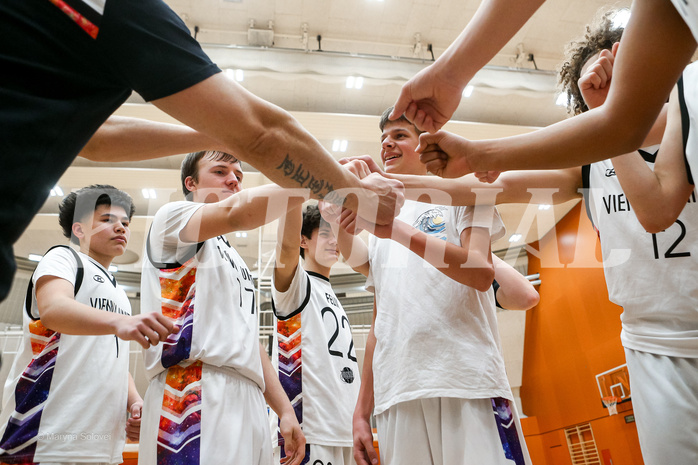 08.03.2025 Österreichischer Basketballverband 2024/25, SLMU16, Post SV Wien vs Dornbirn Lions
