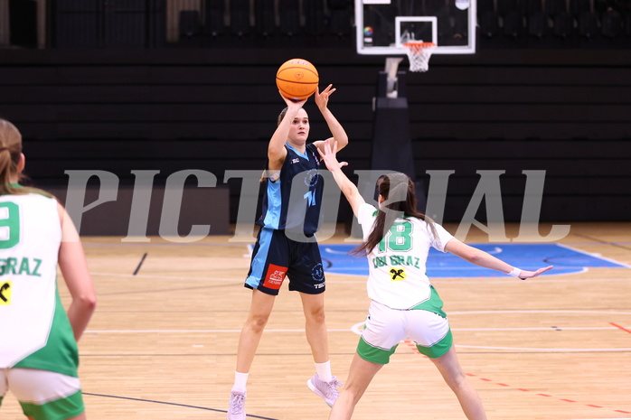 01.11.2024, Graz, Raiffeisen Sportpark, Basketball Austria Cup 2024-25, Viertelfinale, UBI Holding Graz vs. Vienna Timberwolves,  