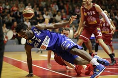 Basketball ABL 2015/16 Grunddurchgang 23.Runde Traiskirchen Lions vs. Oberwart Gunners 
