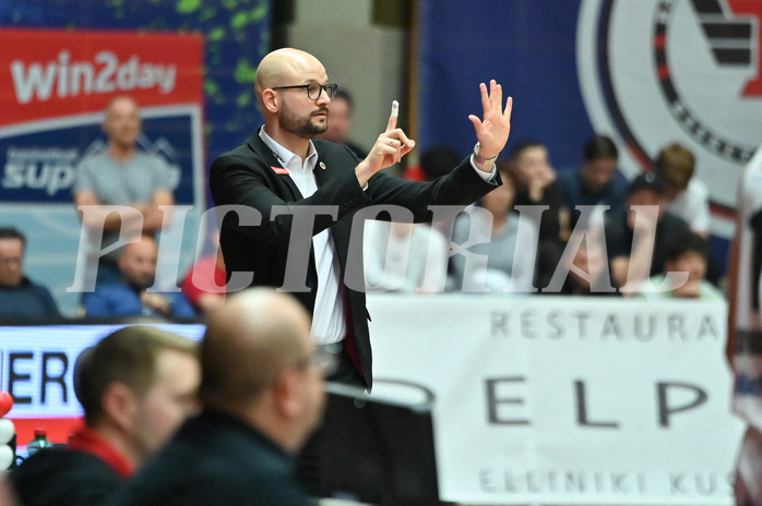 Win2Day Basketball Superliga 2023/24, Playoff, Viertelfinale Spiel 3, Flyers Wels vs UBSC Graz