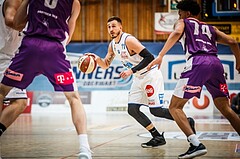 Basketball, ABL 2018/19, Grunddurchgang 33.Runde, Oberwart Gunners, Timberwolves, Hayden Thomas Lescault (11)