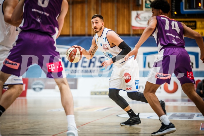 Basketball, ABL 2018/19, Grunddurchgang 33.Runde, Oberwart Gunners, Timberwolves, Hayden Thomas Lescault (11)
