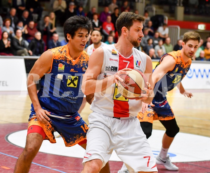 Basketball ABL 2017/18, Grunddurchgang 17.Runde Flyers Wels vs. F