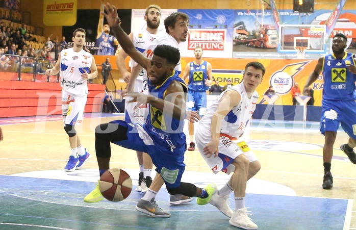 Basketball ABL 2018/19, Grunddurchgang 8.Runde Kapfenberg Bulls vs. UBSC Graz



