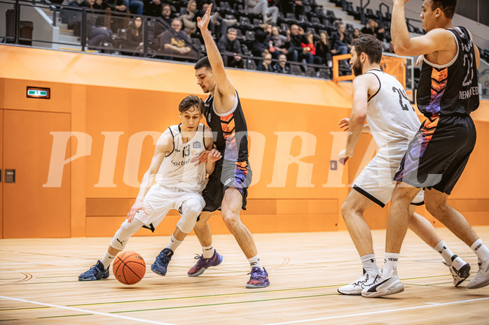 Basketball, Basketball Zweite Liga 2022/23, Grunddurchgang 12.Runde, Basket Flames, Vienna United, Patrick Fister (13)