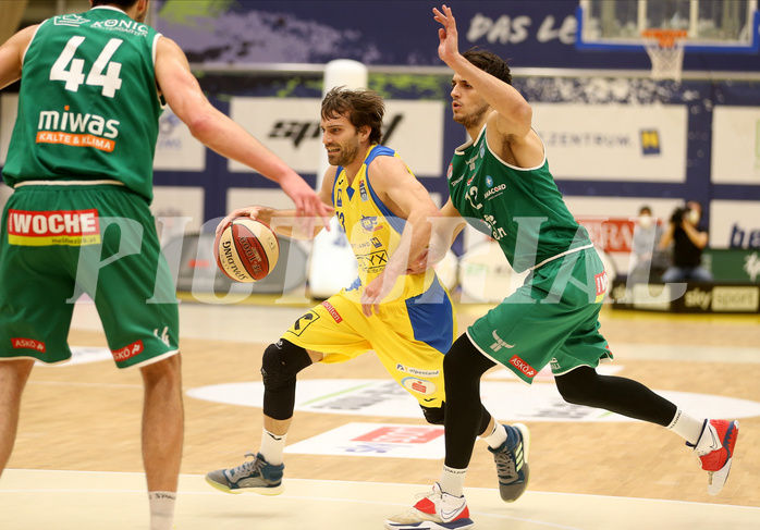 Basketball Superliga 20120/21, 1. Plazierungsrunde SKN St.Pölten vs. Kapfenberg Bulls


