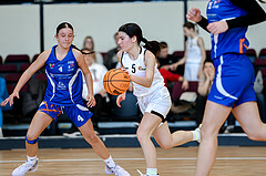 02.03.2025 Österreichischer Basketballverband 2024/25, SLWU16 Basket Flames UNION vs. DBB  Basketgirls Wels