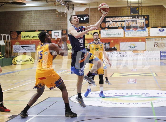 Basketball ABL 2017/18 Grunddurchgang 29.Runde  Fürstenfeld Panthers vs Kapfenberg Bulls