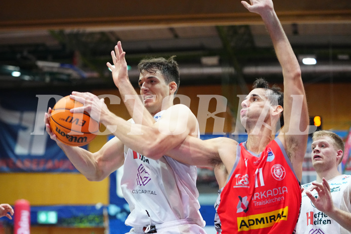Win2day Basketball Superliga 2023/24, Grunddurchgang, 9. Runde, Kapfenberg vs. Traiskirchen


