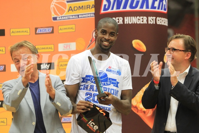 Basketball ABL 2015/16 Playoff Finale Spiel 3 WBC Wels vs. Oberwart Gunners


