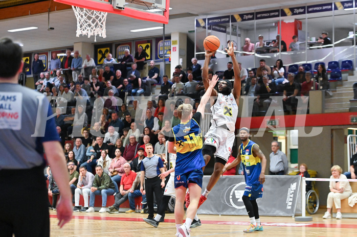 Basketball, Superliga 2024/25, 9. Plazierungsrunde, Flyers Wels vs. UBSC Graz,