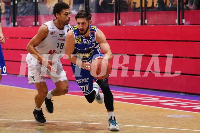 Basketball Superliga 2021/22, Grundduchgang 14.Runde , Kapfenberg vs.Gmunden



