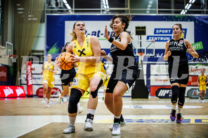 Basketball, Win2Day Basketball Damen Superliga 2023/24, Grunddurchgang 2.Runde, SKN St.Pölten, Basket Flames, Loulou Kenens (7)