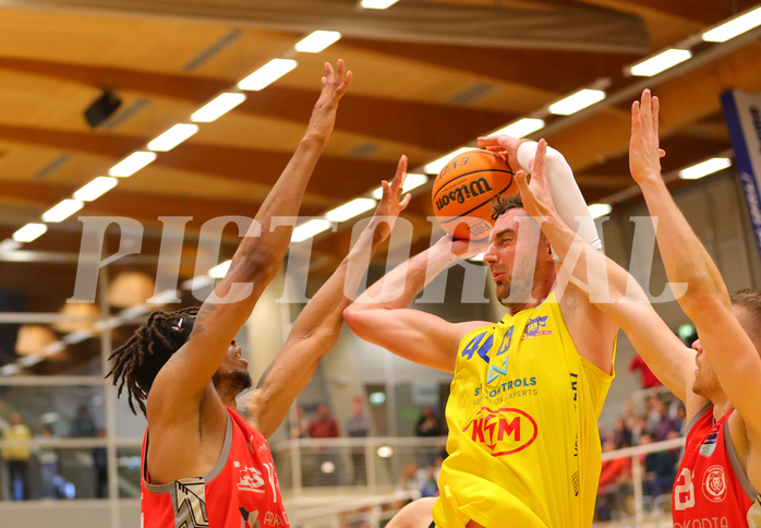 Basketball Superliga 2023/24, Playoff, Viertelfinale Spiel 2 SKN St. Pölten vs. Traiskirchen Lions