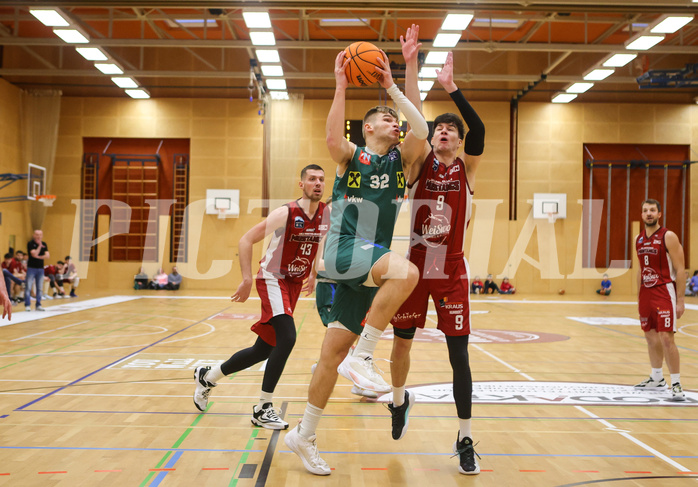 Basketball Zweite Liga 2023/24, Grunddurchgang 16.Runde Mistelbach Mustangs vs. Dornbirn Lions


