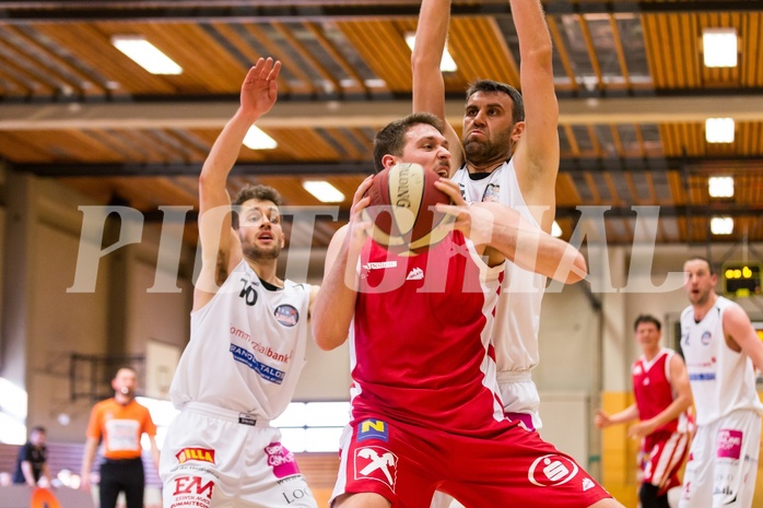 Basketball, 2.Bundesliga, Playoff Semifinale Spiel 2, Mattersburg Rocks, UBC St.Pölten, Erik Schranz (4)