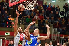 Basketball ABL 2017/18, Grunddurchgang 23.Runde Flyers Wels vs. Gmunden Swans