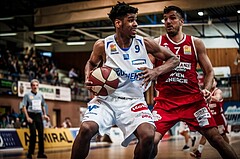 Basketball, ABL 2017/18, Grunddurchgang 27.Runde, Oberwart Gunners, BC Vienna, Gregg Denzel (9)