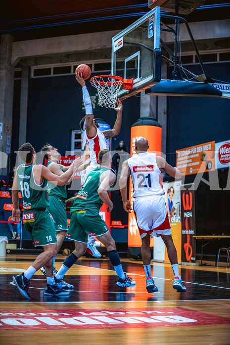 Basketball Basketball Superliga 2021/22, 1. Platzierungsrunde BC GGMT Vienna vs. Kapfenberg Bulls
