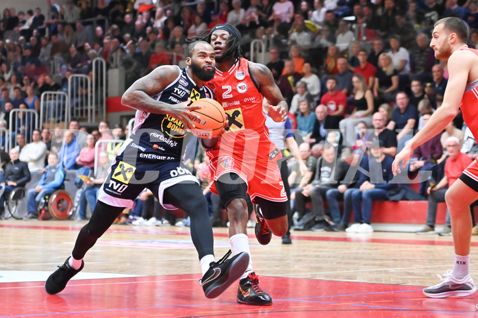 Basketball, Superliga 2024/25, Grunddurchgang 7.Runde, Flyers Wels vs. Gmunden,
