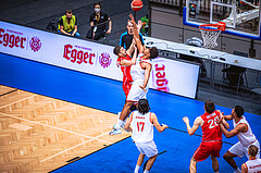 Basketball FIBA Men´s Eurobasket Qualifiers Austria vs. Switzerland